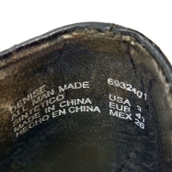 VTG 90s Y2K No Boundaries Black Denise Strappy Stiletto 3" High Heels Sz 9 - Picture 7 of 9